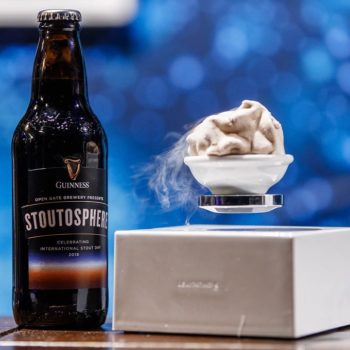 An early look at Guinness' intended future project: a stout that can be enjoyed in space
