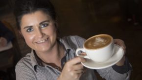 Sarah Morrissey of the Red Cow Moran Hotel, one of the baristas who will compete at Catex