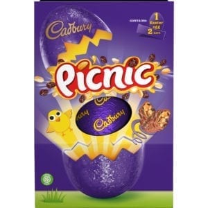 The Cadbury Picnic Large Egg (RRP: €10) is a new introduction for 2019