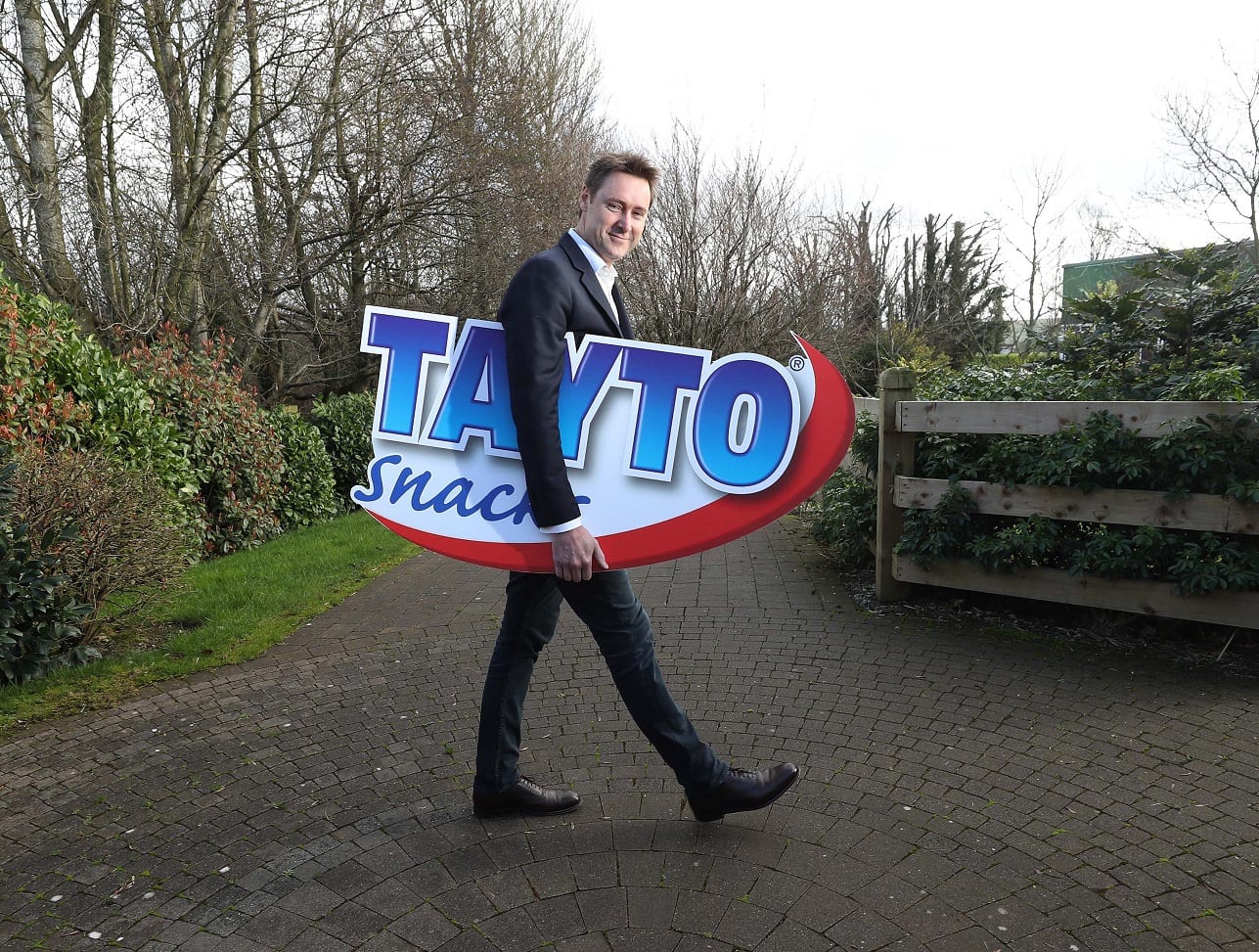 Jeff Swan, MD of the newly named Tayto Snacks, formerly Largo Foods