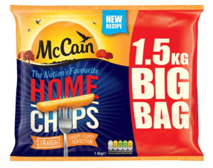 McCain says its new Home Chips recipe is crispier, fluffier and tastier than ever