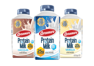 Avonmore Protein Milk is now available in Original, Vanilla and Chocolate flavours