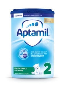 Aptamil’s product range is developed on the back of 40 years of research in the realm of infant nutrition