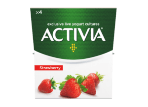 Activia has been given a new look to reflect the brand’s premium products and mission to support gut health