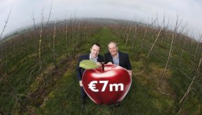 Peter Mulrine, CEO of Mulrines with Peter Bough, Buying Director at Aldi Ireland