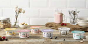 Nestlé Lindahls Kvarg is available in six flavours, including Raspberry, Vanilla, Peach & Passion Fruit, Blueberry & Vanilla, Coconut and Stracciatella