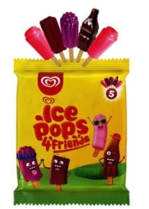 ‘Ice Pops 4 Friends’ serves up four flavours in a fun, family-friendly format