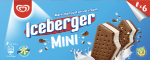 Iceberger Mini delivers the same great taste as the Iceberger, but in a smaller, bite-size format
