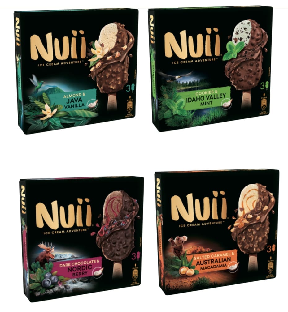 The Nuii range consists of four new SKUs, made with ingredients sourced from all corners of the world to create flavour combinations that excite discerning palates
