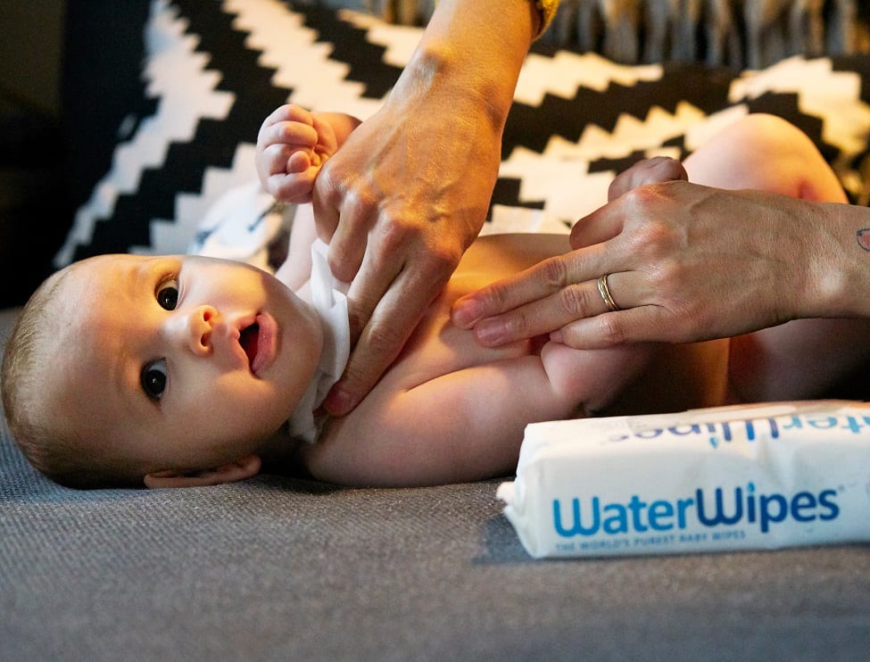 WaterWipes' new campaign is aimed at breaking taboos about new parents