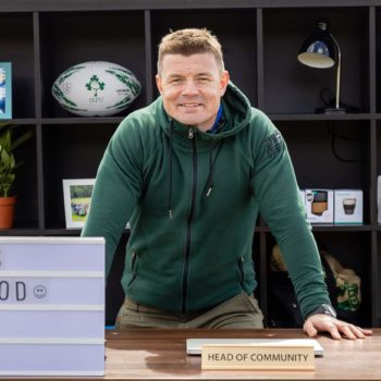 Rugby legend Brian O'Driscoll has taken on the role of Gym+Coffee's "head of community" and will host the first Make Life Richer Day