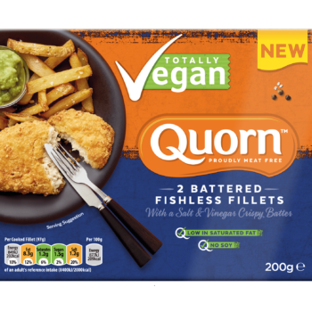 Quorn's fishless fillets are one of a range of new products aimed at vegans, vegetarians, flexitarians and everything in between