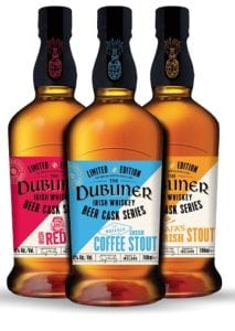 The Dubliner Irish Whiskey has collaborated with local breweries for this limited-edition range