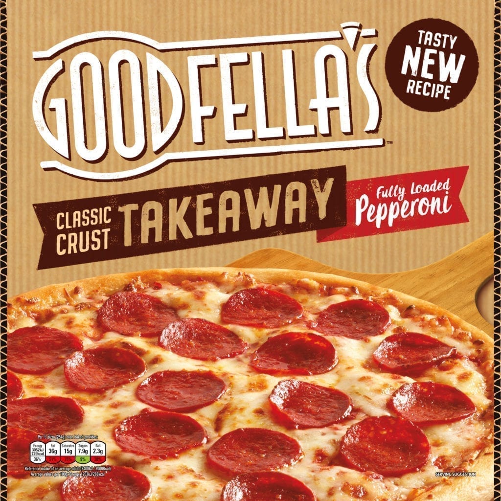 Goodfella’s Takeaway Pizzas are ideal for when the whole family wants a tasty meal without the pizza parlour prices