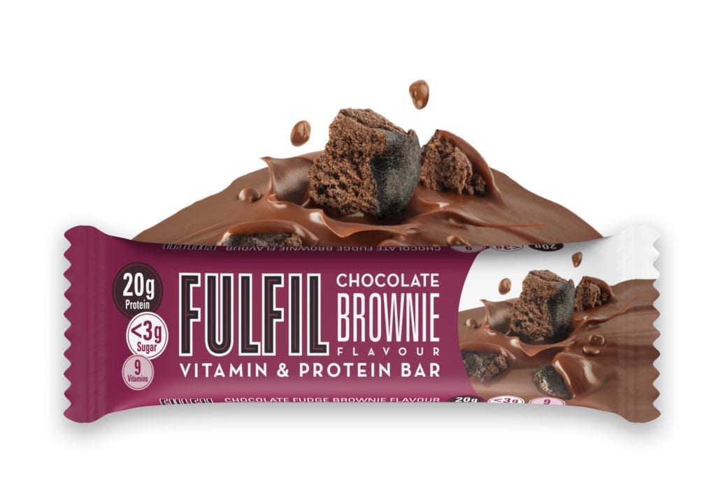 Fulfil’s Chocolate Brownie offering has become the number two healthy bar in value sales, showing the strength of the Fulfil brand