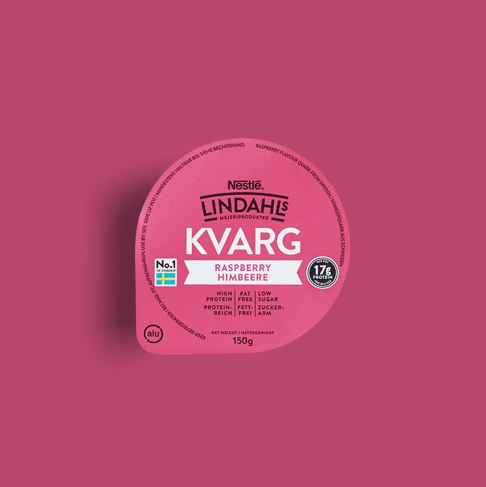 Kvarg is the Swedish word for Quark, a dairy product that offers an alternative to fatty cream and yoghurt