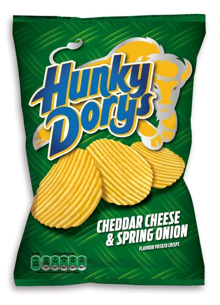 Hunky Dorys commands an 8% value share and 6.1% volume share of the total crisps and snacks market