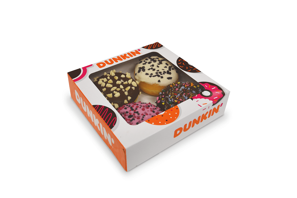 Prepackaged Dunkin’ donuts now available in participating BWG Foods