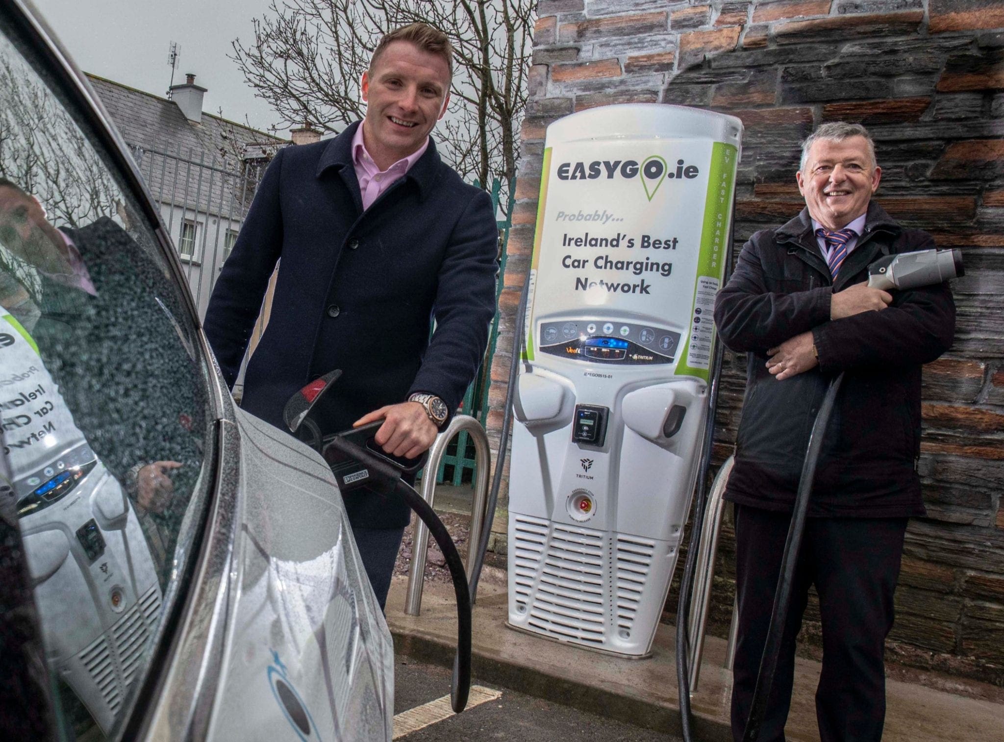 Rapid electric vehicle charging station launched at Scally's SuperValu