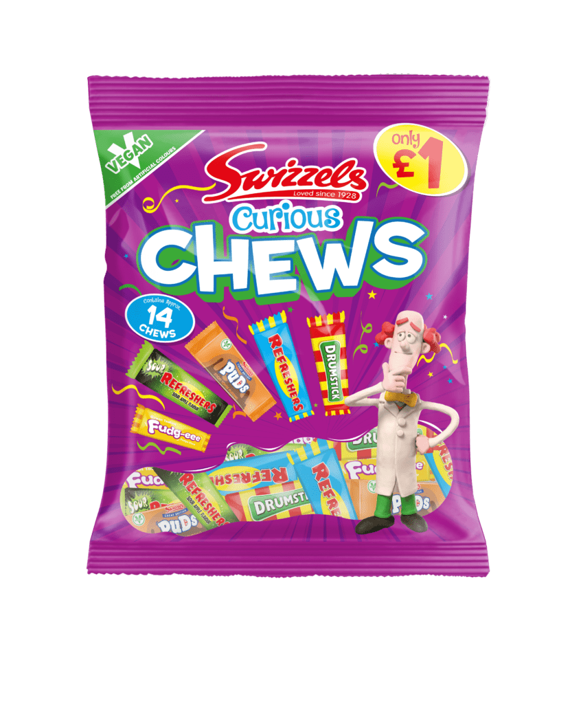 Swizzels’ Luscious Lollies, Scrumptious Sweets and Curious Chews are now all suitable for vegans