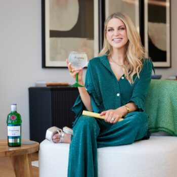 Amy Huberman launches alcohol-free spirit alternative to Tanqueray London Dry gin