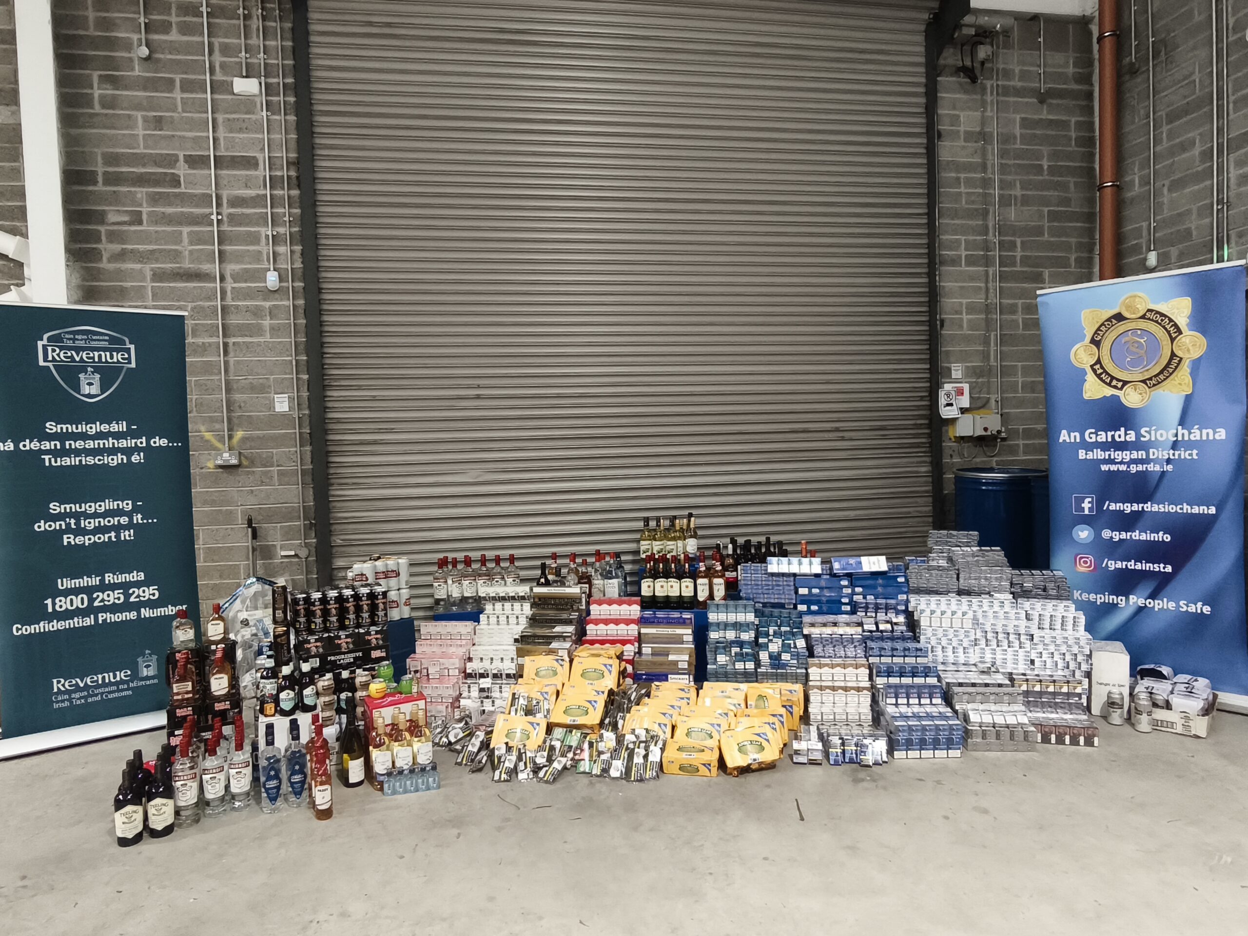Revenue seize tobacco products worth over €41,800