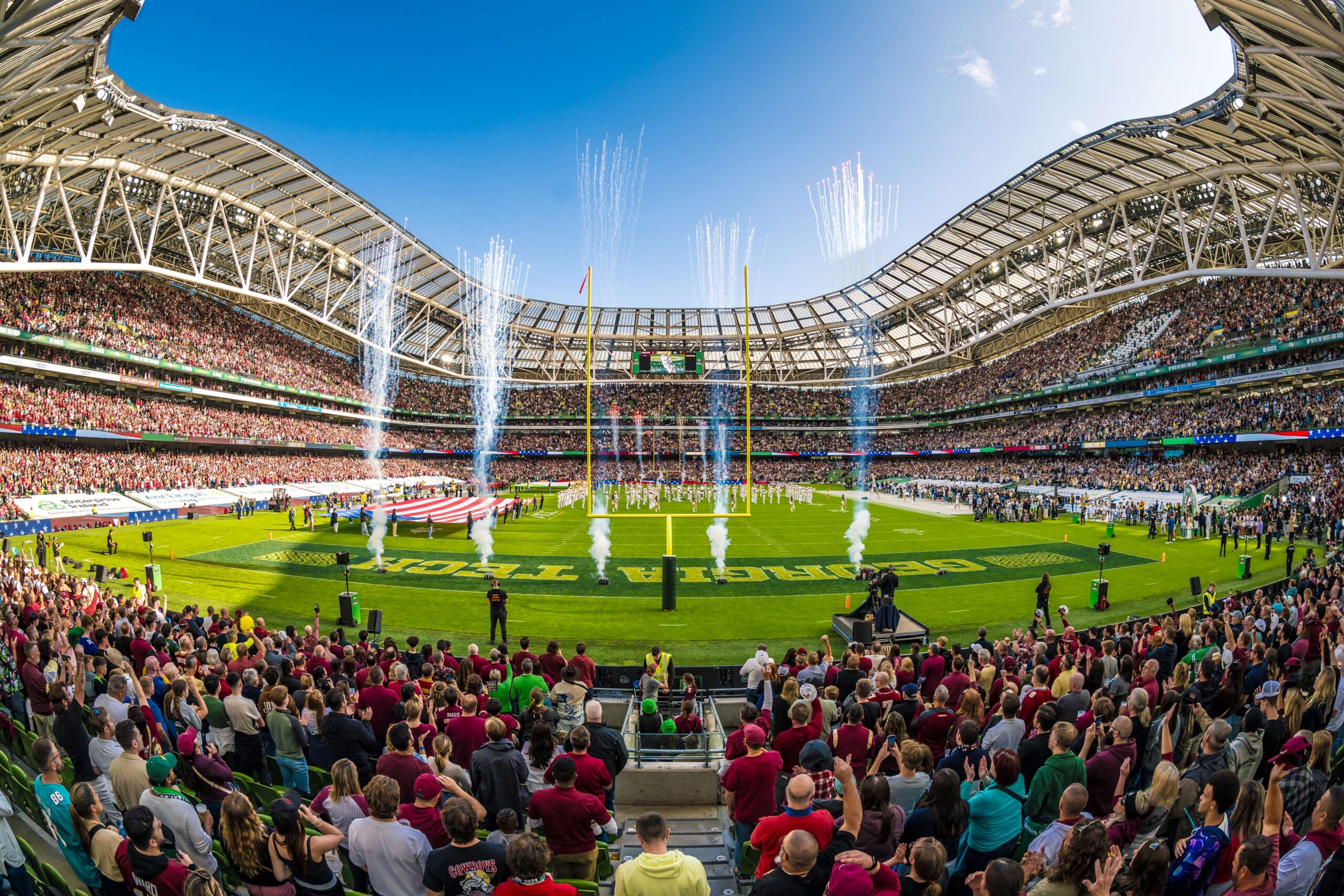 Dublin set for American college football clash